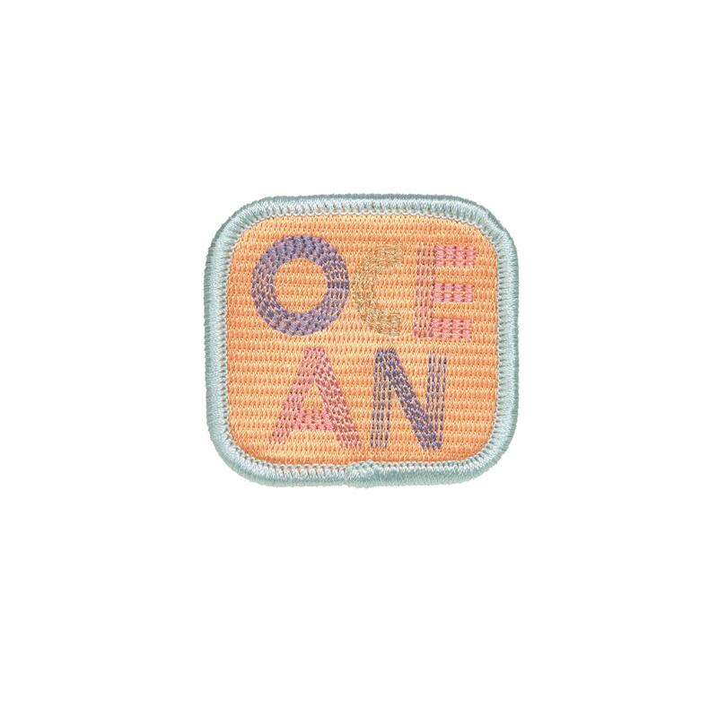 Lssig School Patches-Set, 3-teilig, 2 Patches + 1 Anhnger, Dolphin Ocean Edition Bild 3