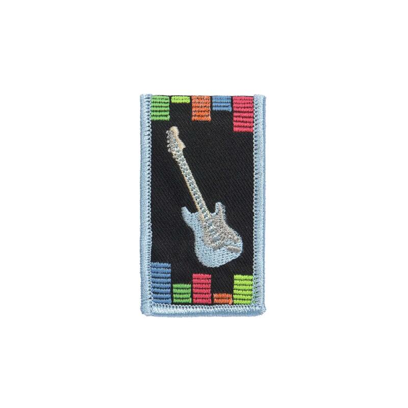 Lssig School Patches-Set, 3-teilig, 2 Patches + 1 Anhnger, Music Bild 3