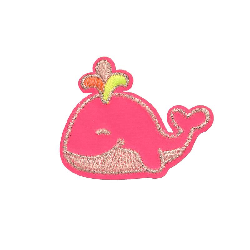 Lssig Textil Sticker-Set, 3-teilig, Whale Pink Bild 3