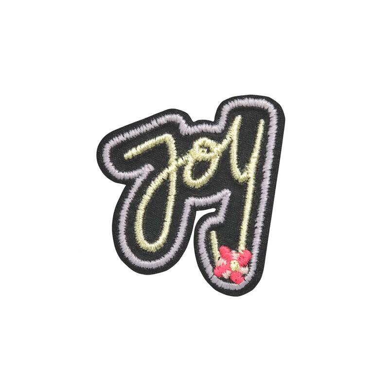 Lssig Textil Sticker-Set, 3-teilig, Joy black Bild 2