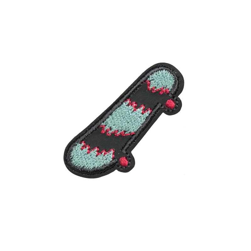 Lssig Textil Sticker-Set, 3-teilig, Skater Bild 2