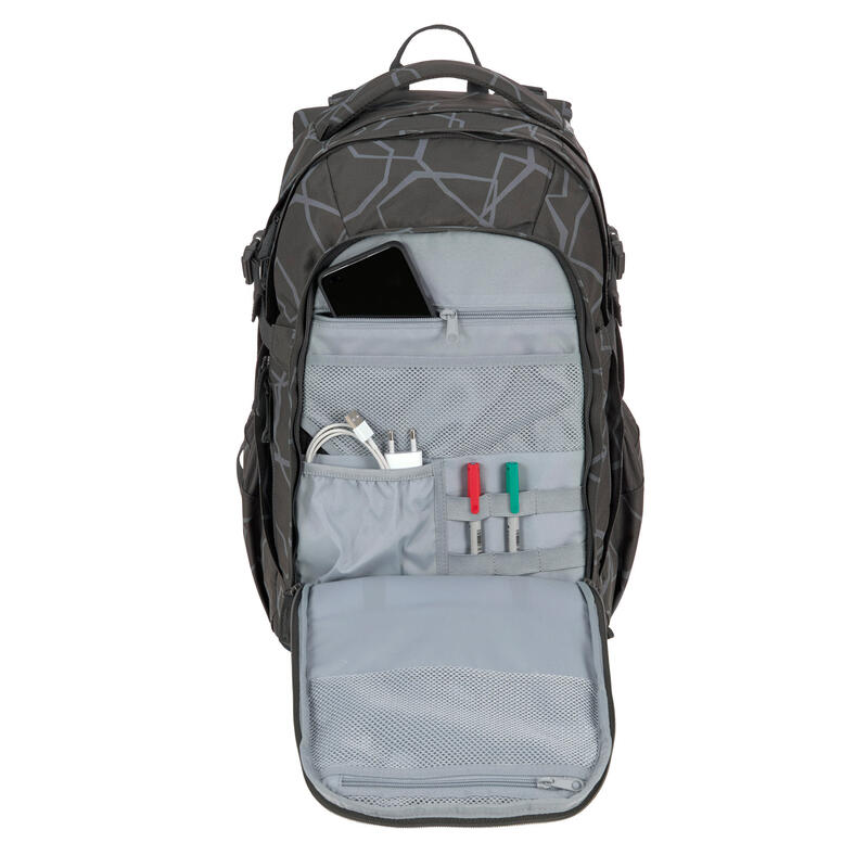 Bold Origin - Schulrucksack, Edges grey Bild 6