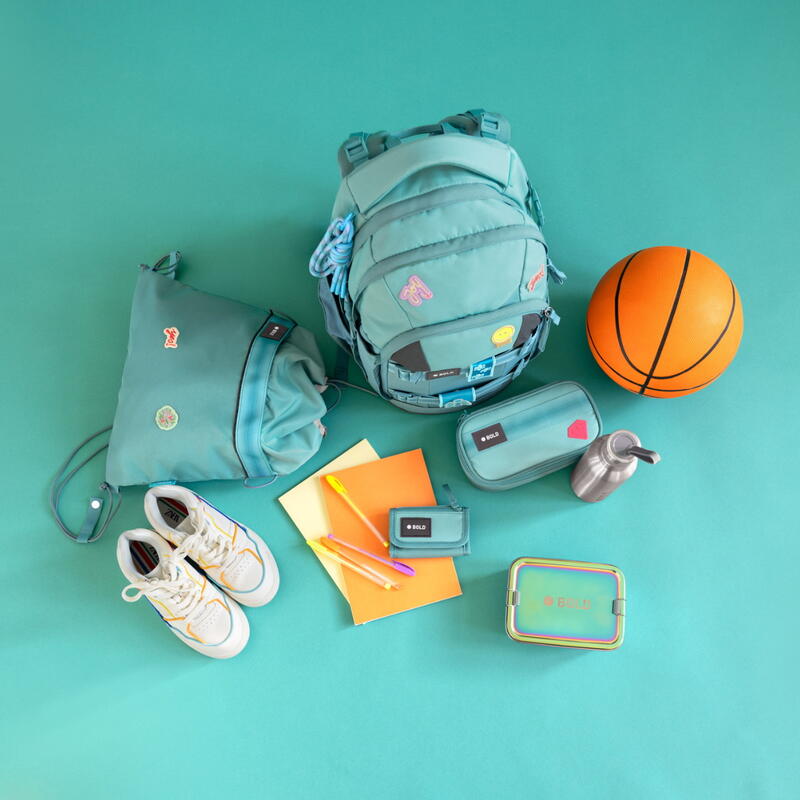Bold String Bag, aqua, Bold Sportbeutel Bild 6