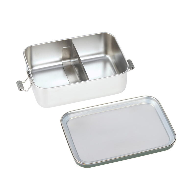 Lssig - Lunchbox Stainess steel solid Bold, dark olive Bild 2