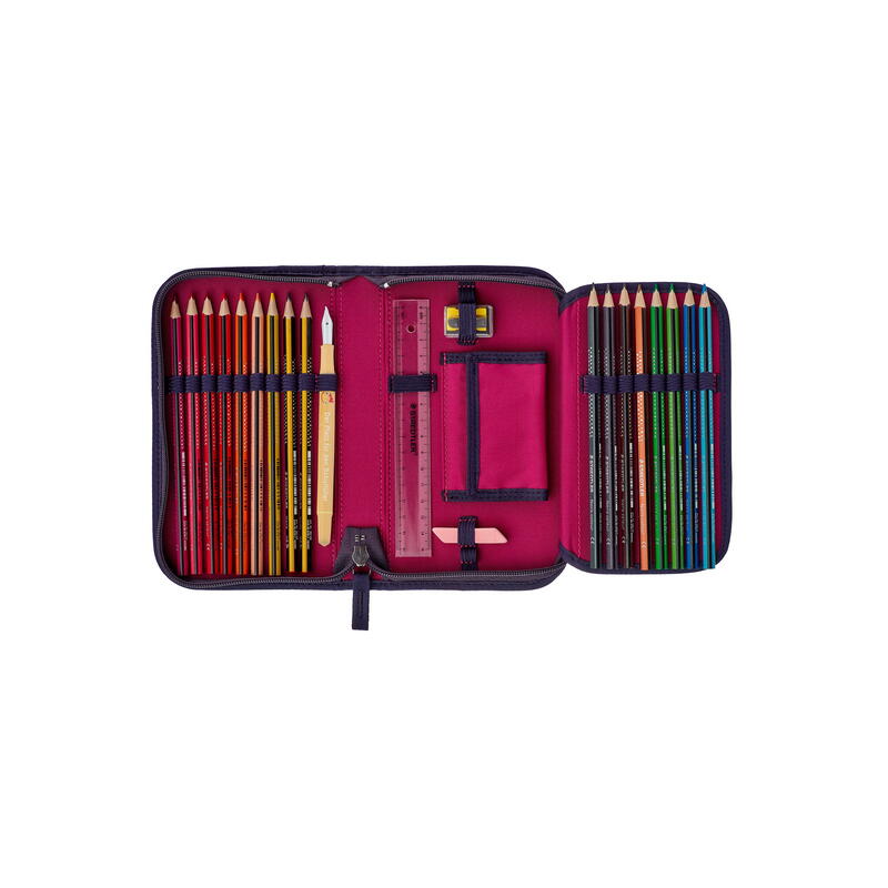 DerDieDas, Schulranzenset ErgoFlex Superflash Neon, 5-tlg. Neon Star Bild 8