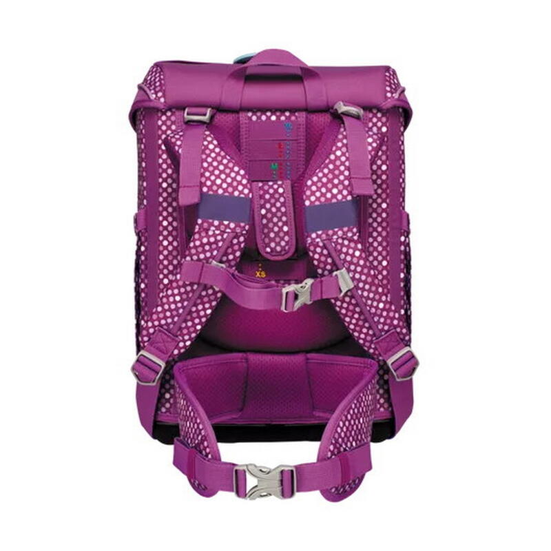 DerDieDas, Schulranzenset ErgoFlex Easy, 5-tlg. Purple Dots Bild 4