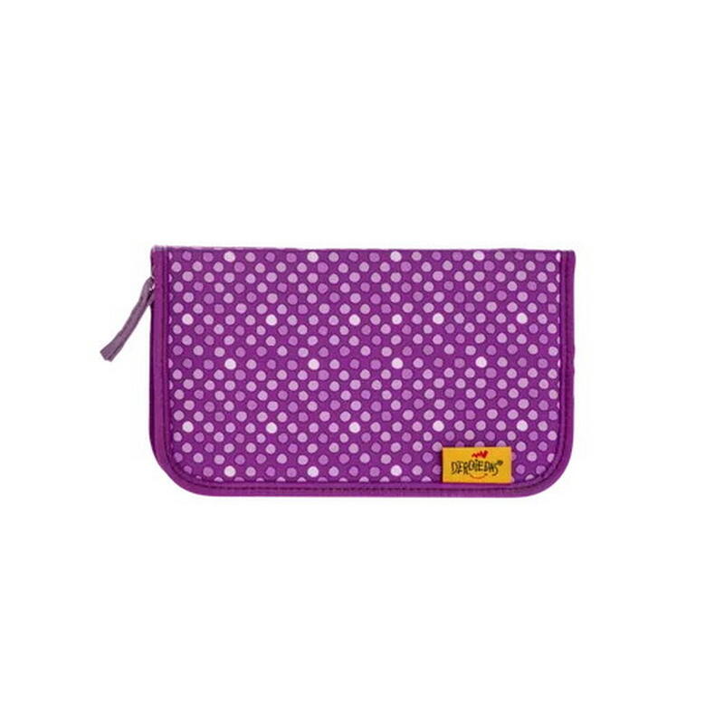 DerDieDas, Schulranzenset ErgoFlex Easy, 5-tlg. Purple Dots Bild 7
