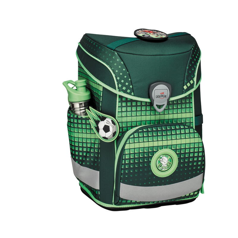 DerDieDas, Schulranzenset ErgoFlex Easy, 5-tlg. Soccer Green Bild 4