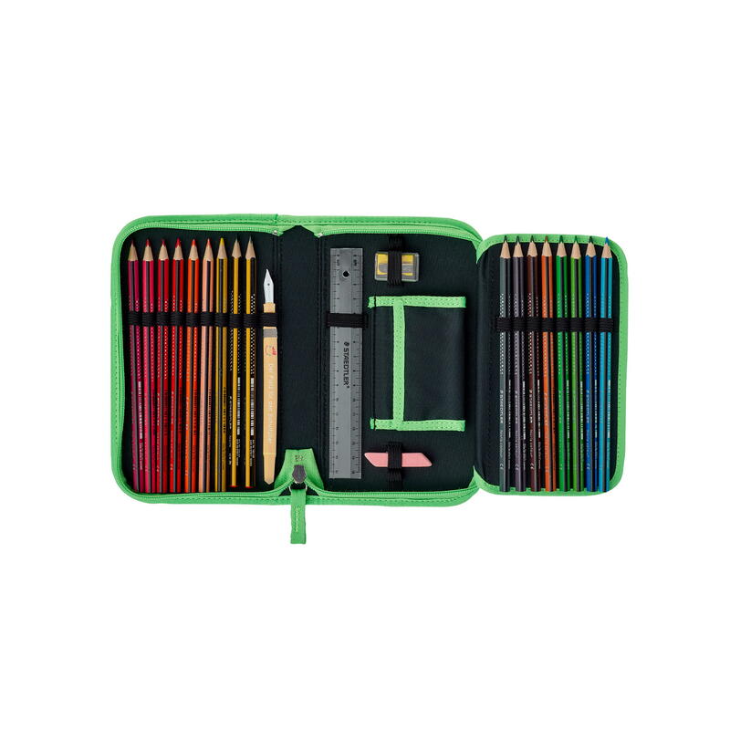DerDieDas, Schulranzenset ErgoFlex Easy, 5-tlg. Soccer Green Bild 8