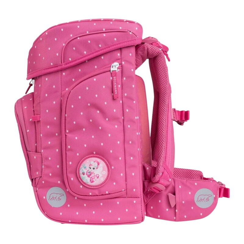 Beckmann Plus Air, Schulranzen-Set 6-teilig, Strawberry Bild 4