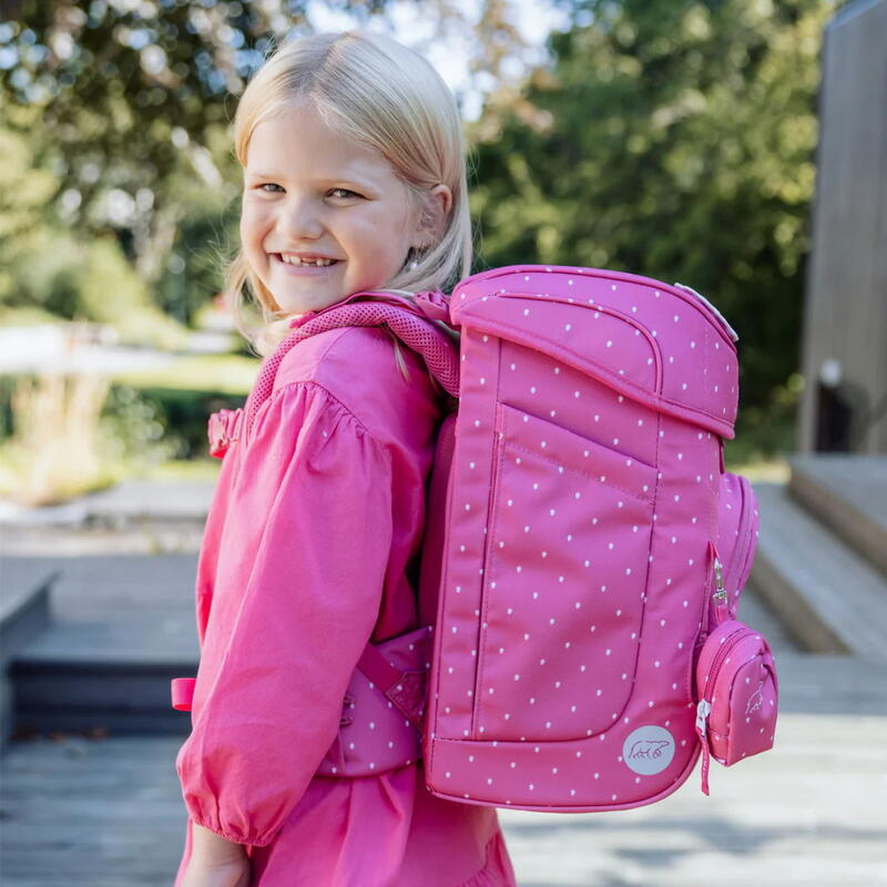 Beckmann Plus Air, Schulranzen-Set 6-teilig, Strawberry Bild 9