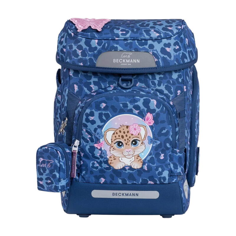 Beckmann Plus Air, Schulranzen-Set 6-teilig, Cheetah Bild 2