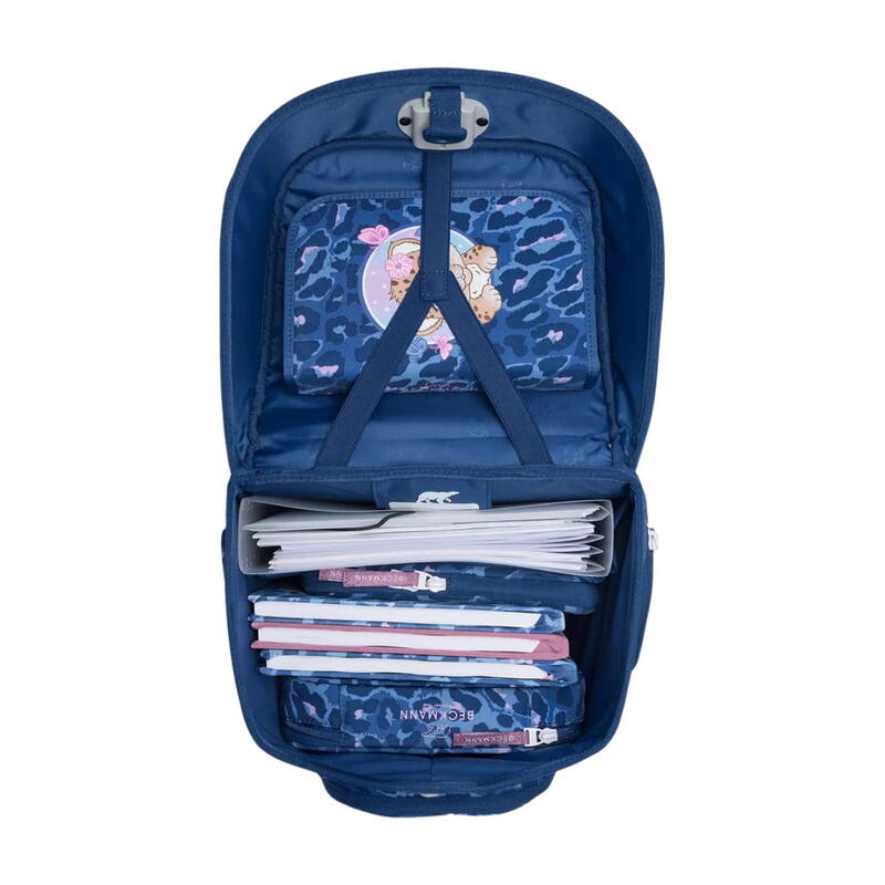 Beckmann Plus Air, Schulranzen-Set 6-teilig, Cheetah Bild 6