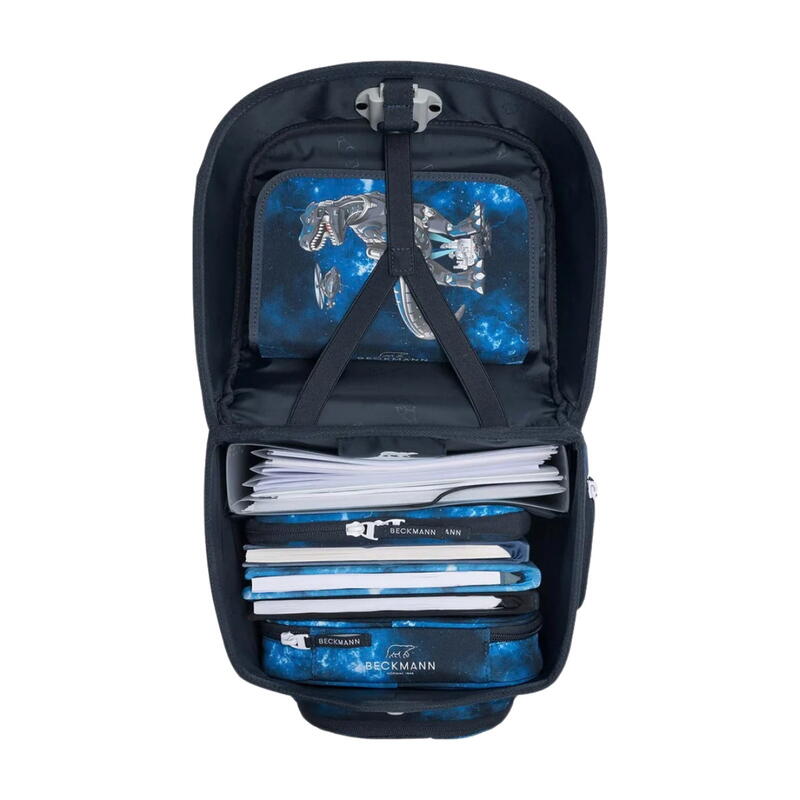 Beckmann Plus Air, Schulranzen-Set 6-teilig, Tech Rex Bild 7