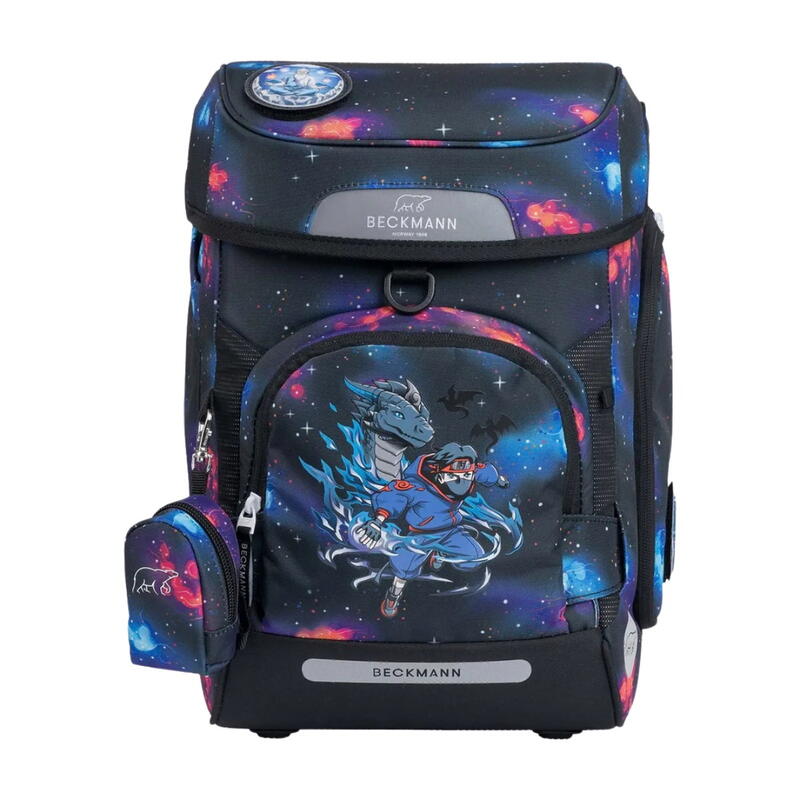 Beckmann Plus Air, Schulranzen-Set 6-teilig, Ninja Elements Bild 2