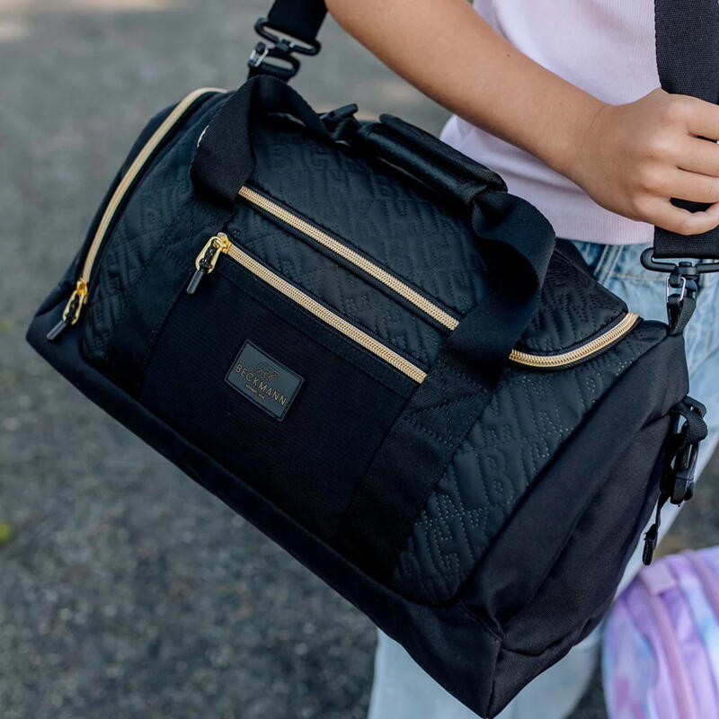 Beckmann Sporttasche Duffelbag Sport, Black Gold Bild 5