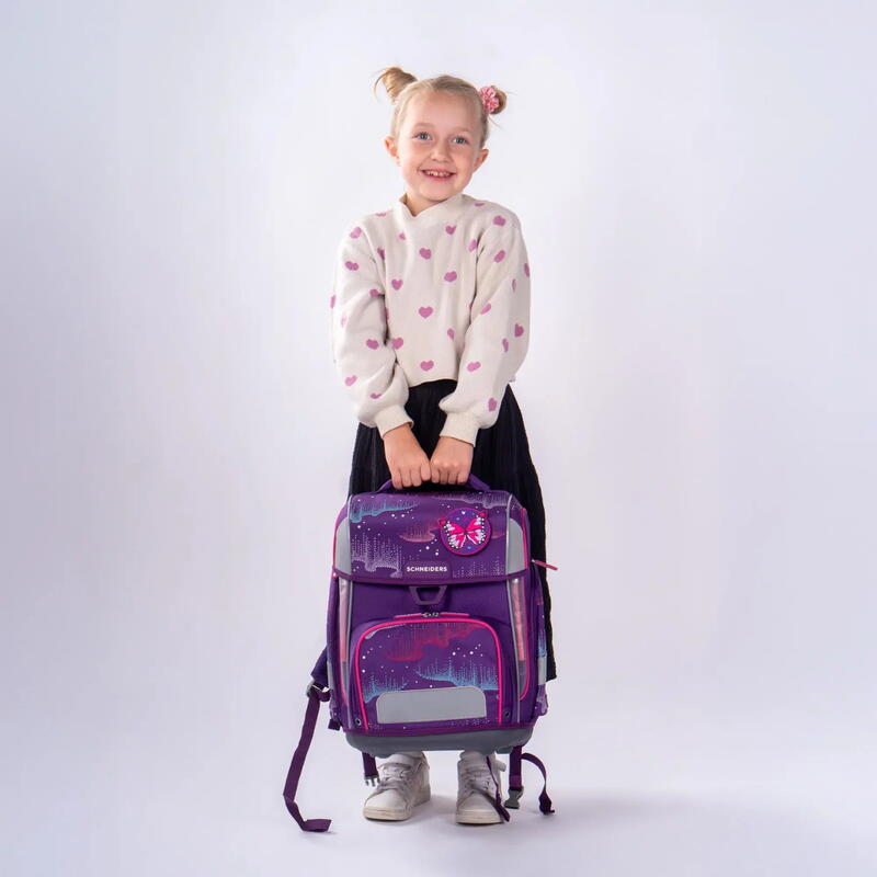 Schneiders Ergolite, Schulranzen-Set 9-teilig, Wavy Dots Bild 7