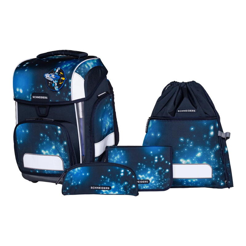 Schneiders Ergolite, Schulranzen-Set 9-teilig, Deep Cosmos Bild 2
