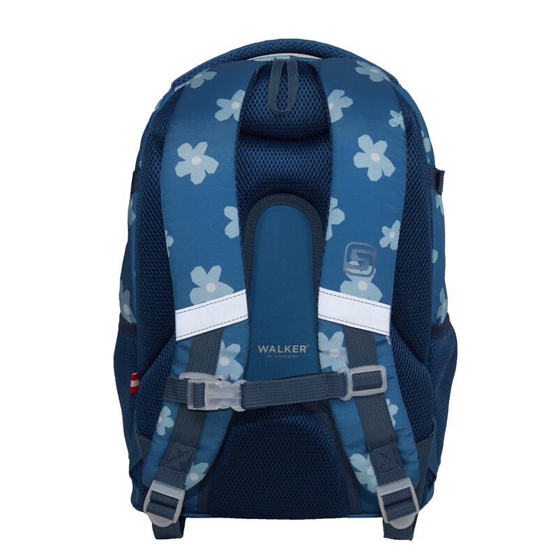 Walker FAME Schulrucksack - Flower Blue Bild 2