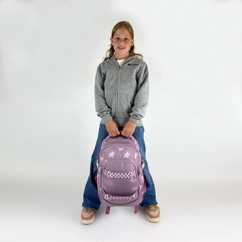Walker FAME Schulrucksack - 90ies Flower Powder Bild 4