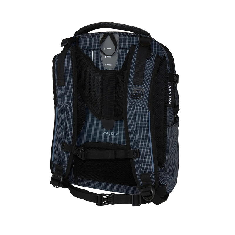 Walker ELITE Schulrucksack  - Grid Navy Bild 2