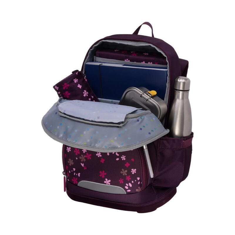 Schneiders Ergoplus, Schulranzen-Set 8-teilig, Berry Blossom Bild 9