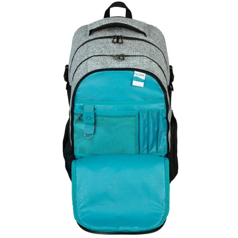neoxx Active Pro Schulrucksack - Wool the world Bild 5