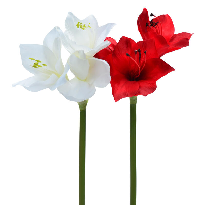 Amaryllis, Kunstblume, Kunstpflanze, knstliche Amaryllis, Seidenblume