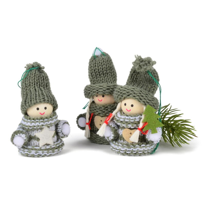 Anhnger, Wichtelanhnger, Geschenkanhnger, Christbaumschmuck, Weihnachtsdeko, Winterkinder