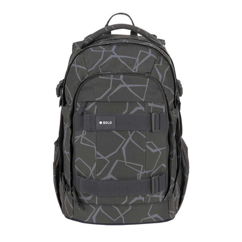 Bold Origin - Schulrucksack, Edges grey