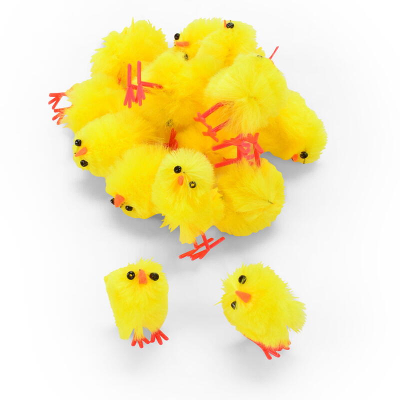 Chenille-K�ken, K�ken, Osterdeko K�ken, Ostern, Deko K�ken, Osterk�ken Deko, Fr�hlingsdekoration