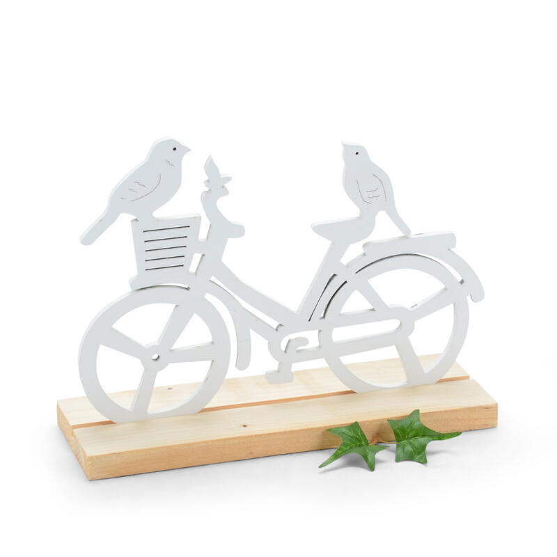 Deko-Aufsteller Fahrrad, Fahrrad, Holz-Fahrrad Deko, Deko-Fahrrad, Fr�hlingsdeko