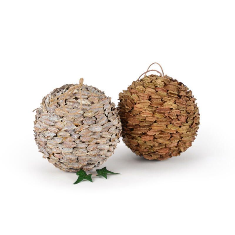 Dekohnger Arjuna-Ball, Dekokugel, Holzkugel, Hnger Kugel, Kugel zum Hngen, Naturdeko