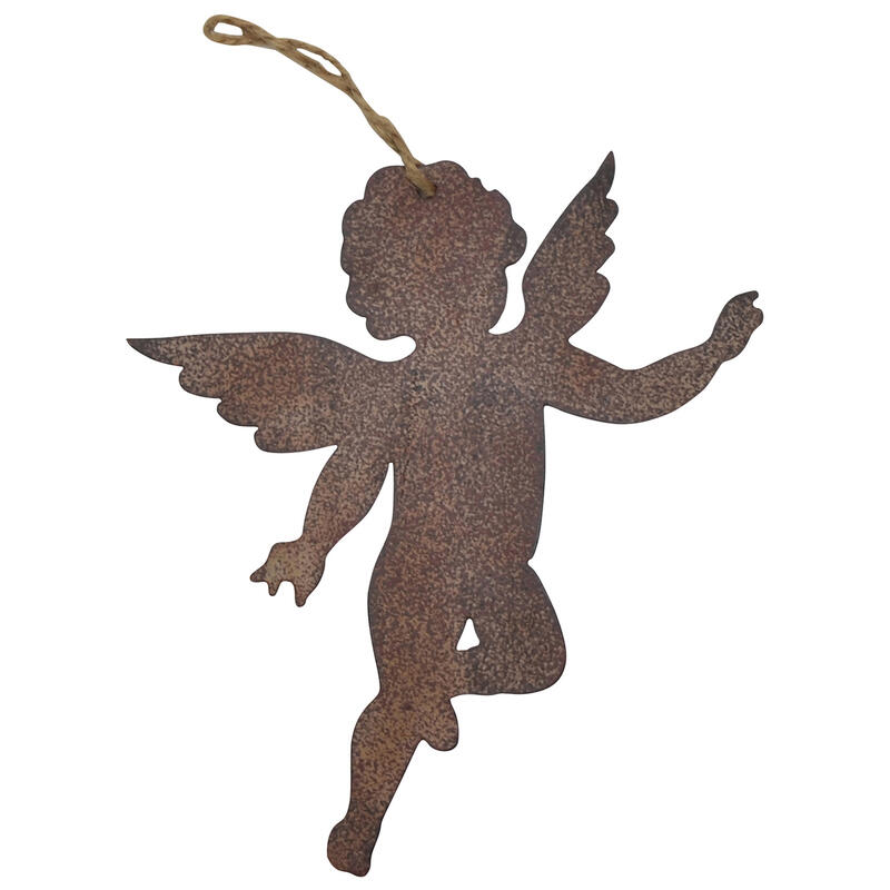 Engel, Dekohänger online Weihnachtsdeko bestellen Engel Engel günstig Rosthänger zum Rostoptik, aus in Metall Hängen,