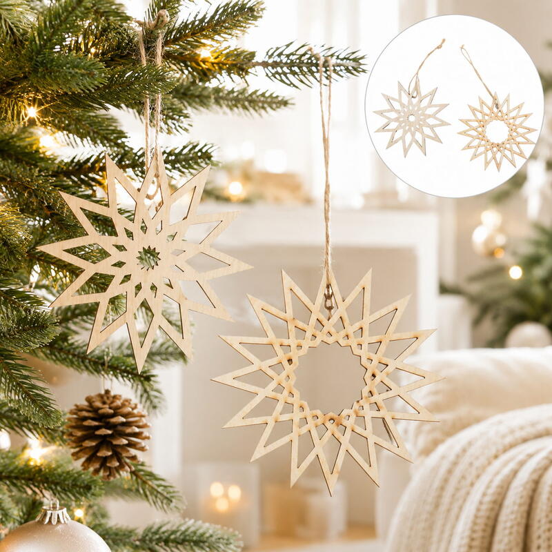 Dekoh�nger Stern, Holzstern zum H�ngen, Holz-Stern-H�nger, Stern zum H�ngen, Weihnachtsh�nger, Weihnachtsdeko