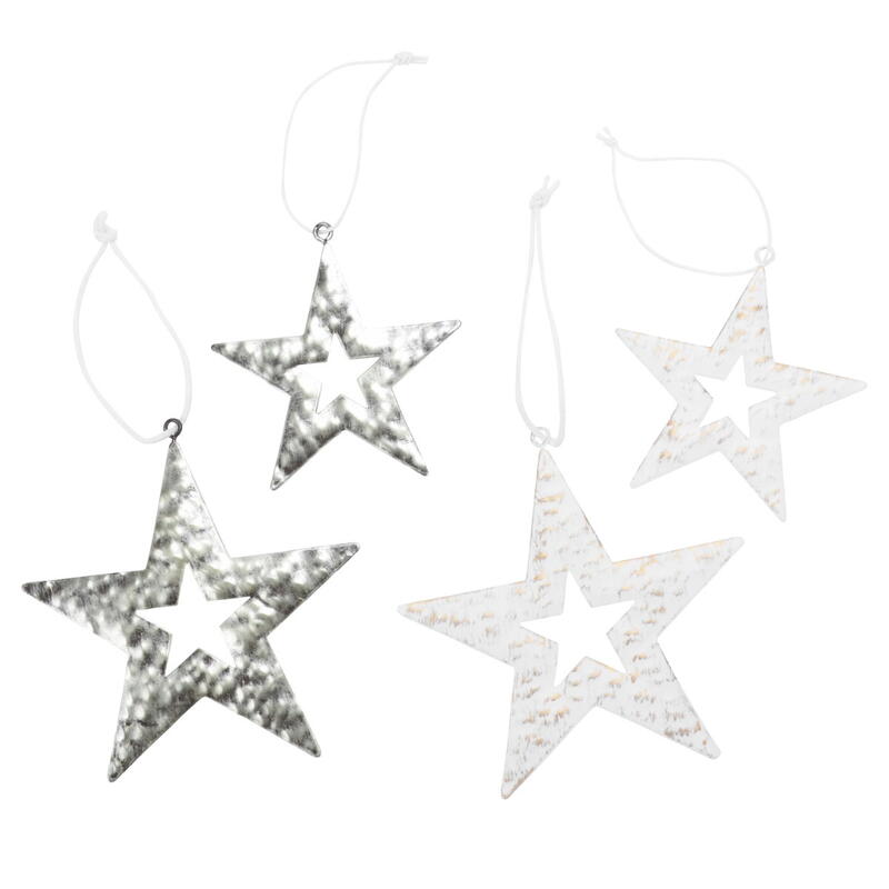 Dekohnger Stern, Sternhnger, Metallstern zum Hngen, Stern zum Hngen, Weihnachtshnger, Weihnachtsdeko