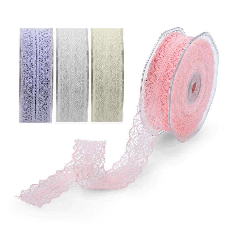 Dekorband Spitze, Spitzenband, Band, B�nder, Dekoband, Zierband, Geschenkband, Spitze 