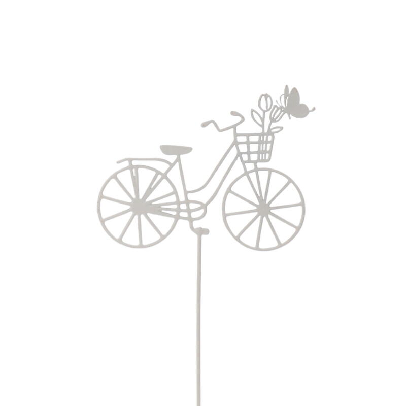 Dekostecker, Dekostecker Fahrrad, Fahrrad-Stecker, Fahrrad zum Stecken, Blumenstecker
