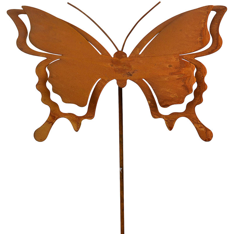 Gartenstecker*Deko Schmetterling für den Garten*74 cm*Metall*Gilde Schmetterling 