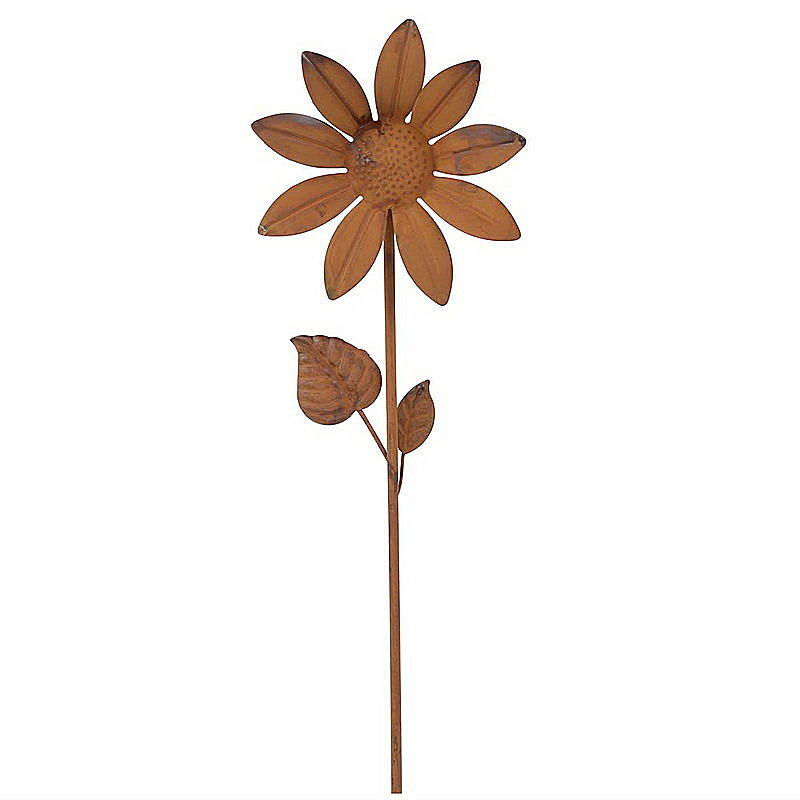 Dekostecker Sonnenblume Rost Deko Gartenstecker günstig ...