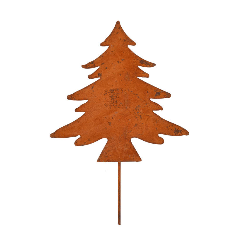 Dekostecker Tannenbaum, Rost, Weihnachtsdeko, Rostdeko, Edelrost   