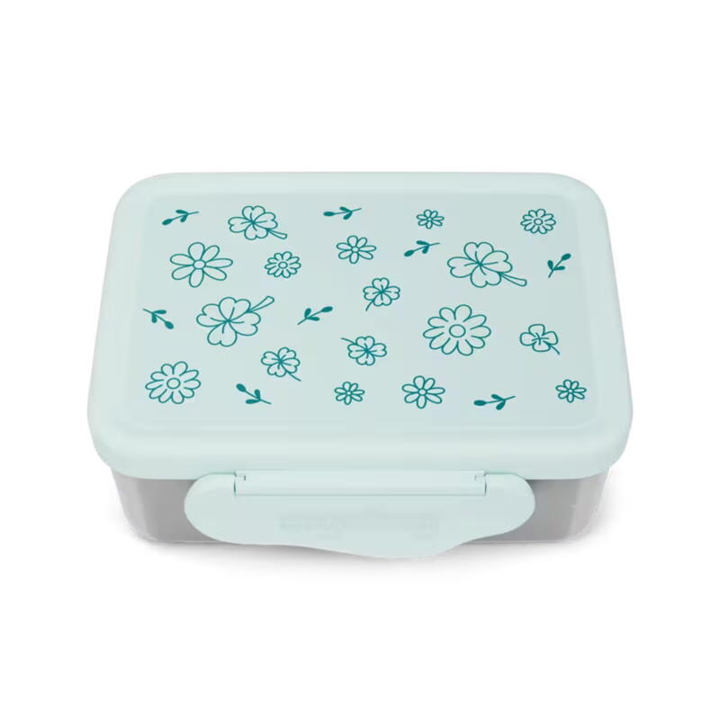 Edelstahl Brotdose Blumen, Edelstahl Lunchbox, Lunchbox, Vesperbox, Brotzeitdose, Ergobag Brotbox