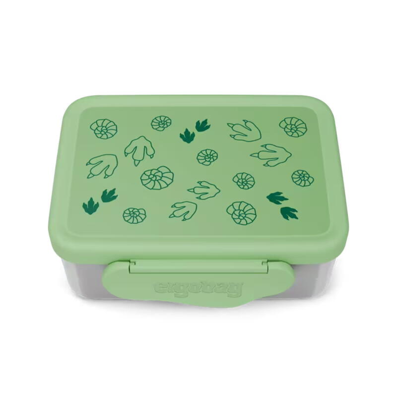 Edelstahl Brotdose Dschungel, Edelstahl Lunchbox, Lunchbox, Vesperbox, Brotzeitdose, Ergobag Brotbox