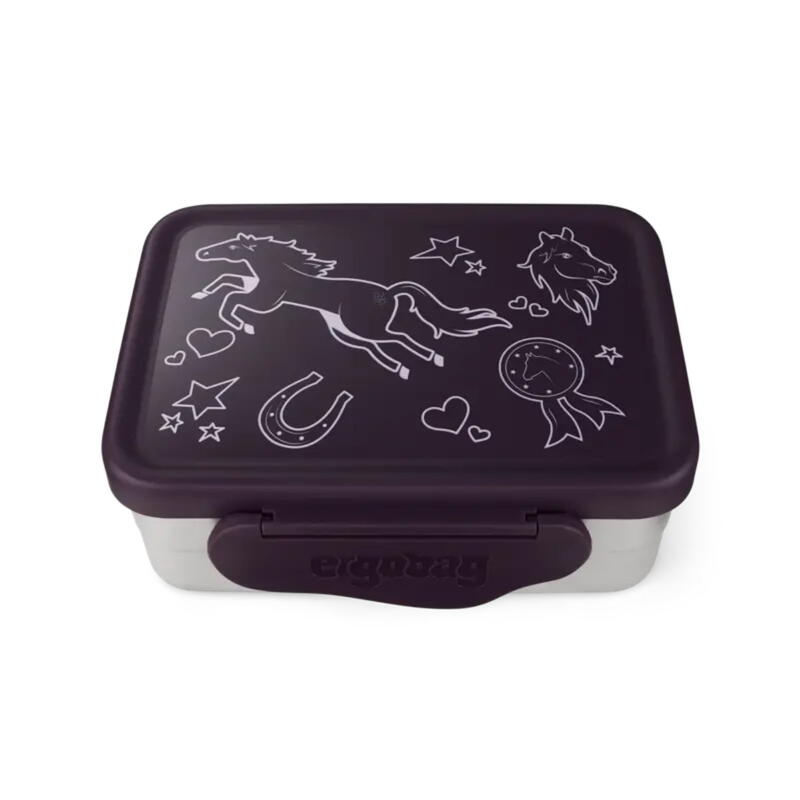 Edelstahl Brotdose, Edelstahl Lunchbox, Lunchbox, Vesperbox, Brotzeitdose, Ergobag Brotbox