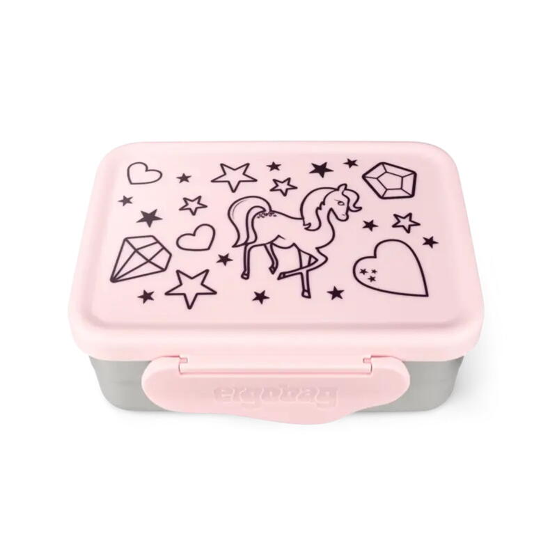 Edelstahl Brotdose, Edelstahl Lunchbox, Lunchbox, Vesperbox, Brotzeitdose, Ergobag Brotbox