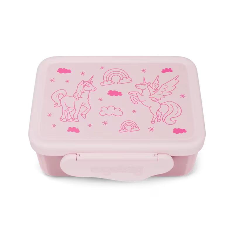 Edelstahl Brotdose Einhorn, Edelstahl Lunchbox, Lunchbox, Vesperbox, Brotzeitdose, Ergobag Brotbox