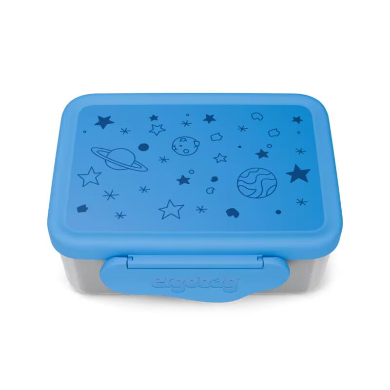 Edelstahl Brotdose Sterne, Edelstahl Lunchbox, Lunchbox, Vesperbox, Brotzeitdose, Ergobag Brotbox