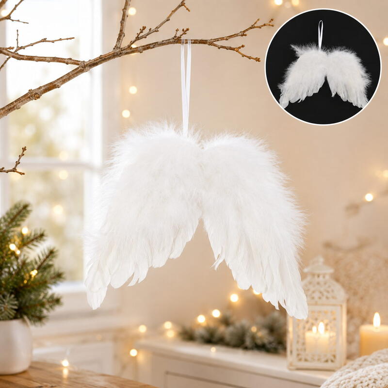 Engelsfl�gel aus Federn, Fl�gel, Weihnachtsdeko