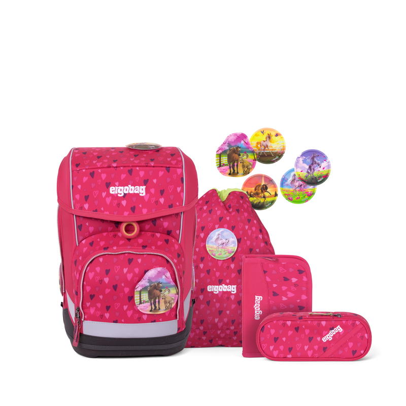 ergobag cubo schulranzen set 5 teilig hufbareisen gunstig online bestellen
