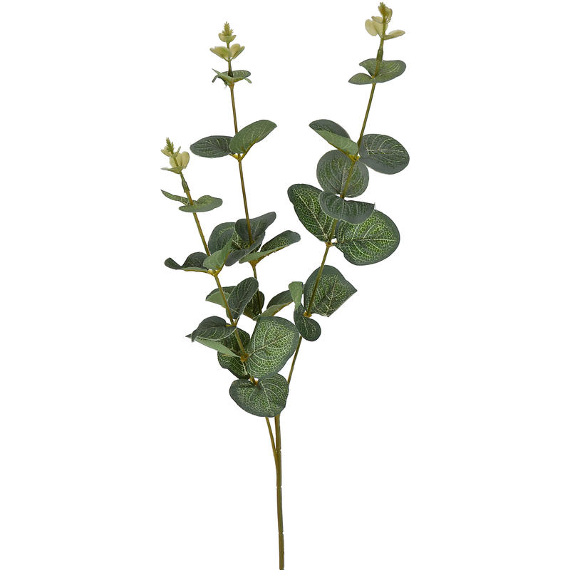 Eukalyptus-Zweig, Kunstblume, Blätterzweig, Zweig, Kunstpflanze, künstlicher Eucalyptus